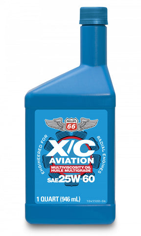Phillips 66 X/C Aviation 25W60